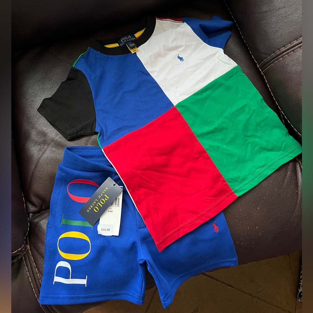 Boys Polo Ralph Lauren set. Size 4T